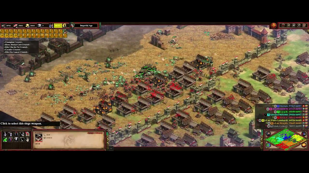 Age of Empires 2  & DM MICHI  (20 min treaty)