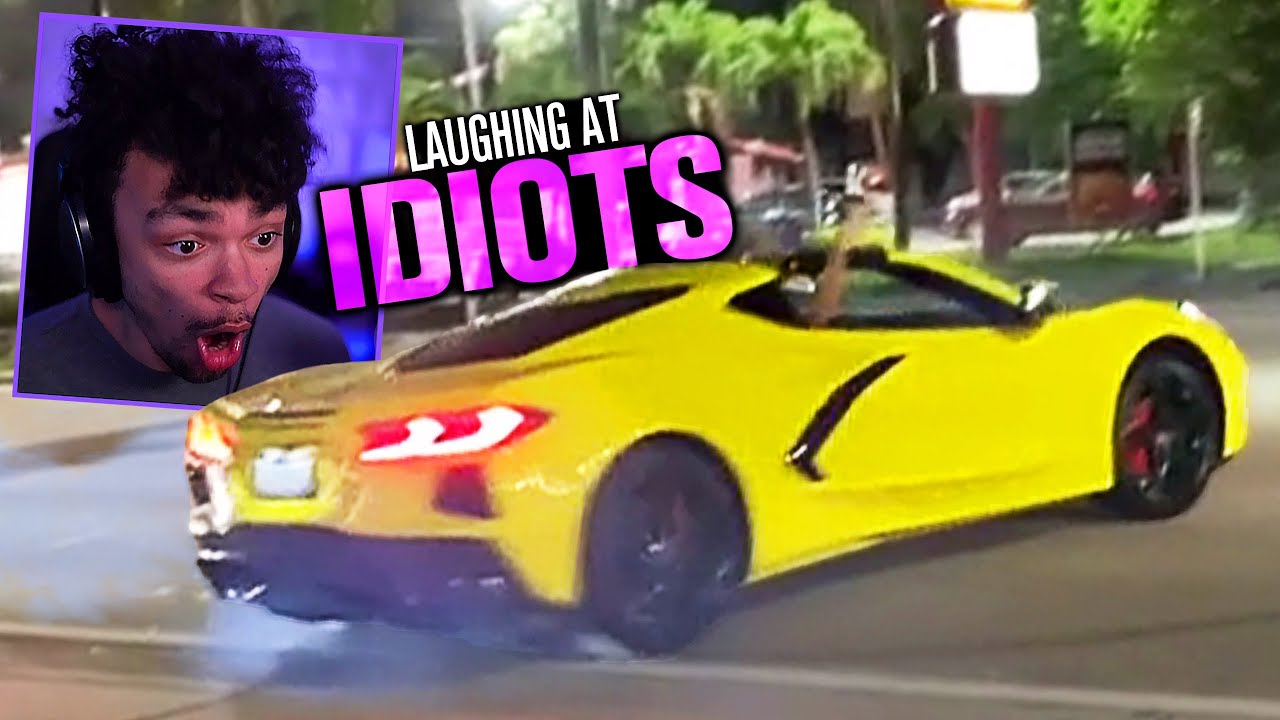 Laughing at IDIOTS IN CARS!!