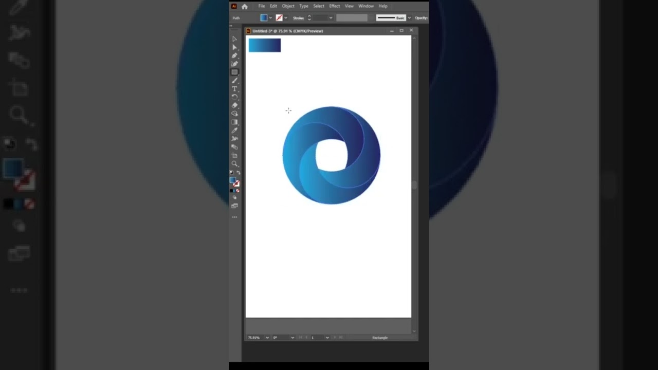B logo creation in Illustrator🔥#shorts #illustrator