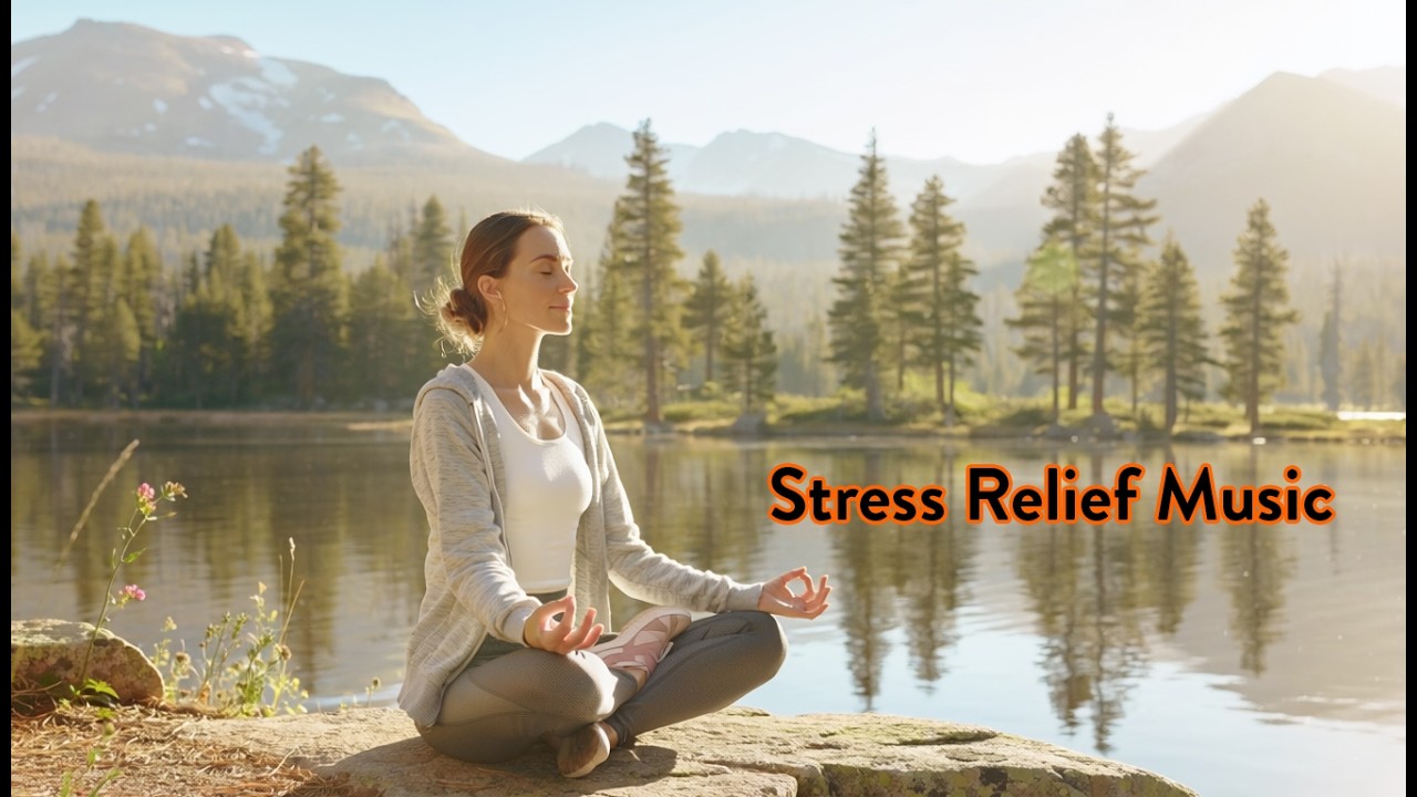 90 Minute Deep Stress Relief Meditation Music | Calm Mind & Anxiety Release