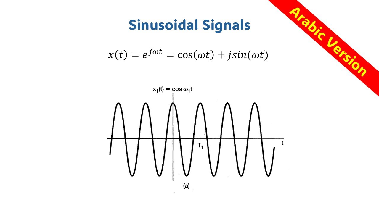 Elementary Signals: Sinusoidal Signals Part 1 EXPLAINED (Arabic Version)