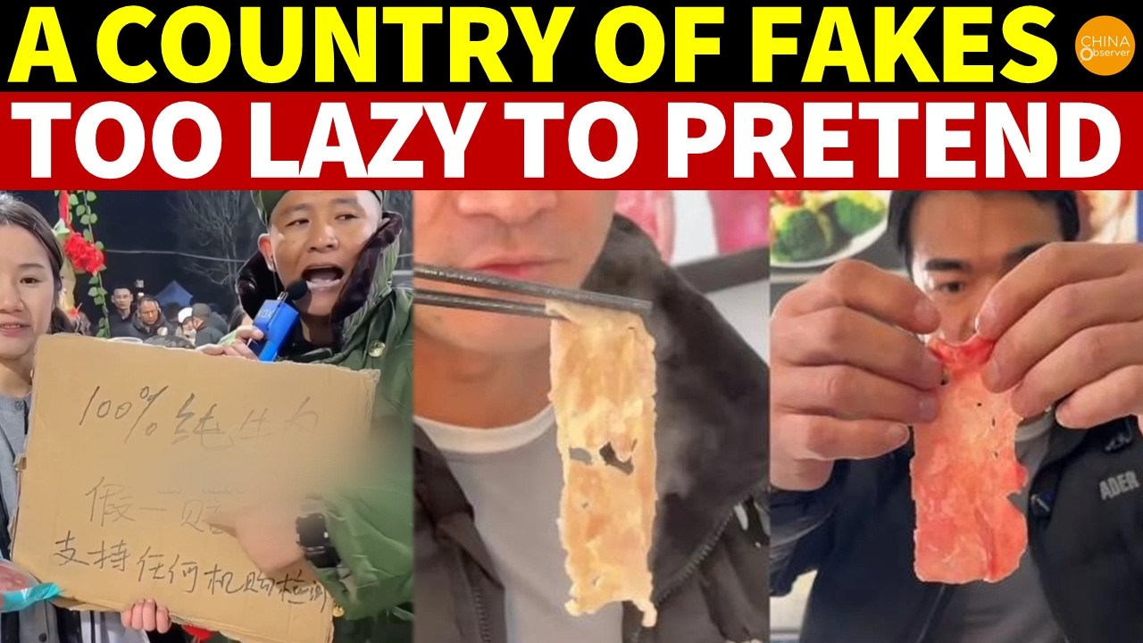 Chinese Influencers Have Zero Credibility: Fakes And Deception Are Their Only Path