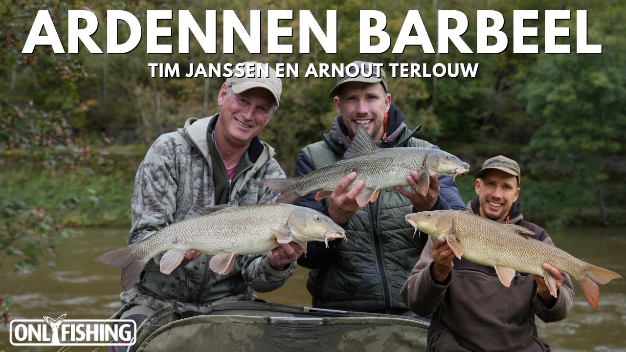 Barbeel vissen in de Ardennen - Arnout Terlouw & Tim Janssen