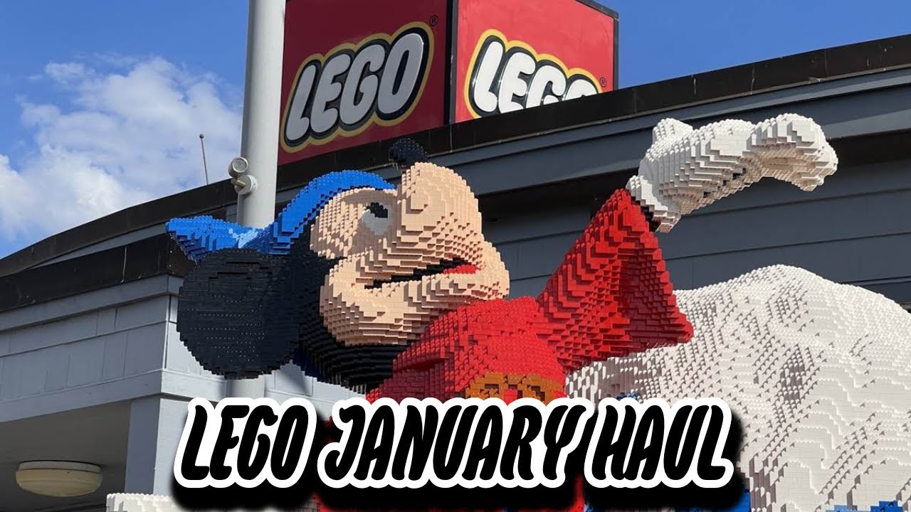 LEGO January 1st Haul at Disney Springs! 