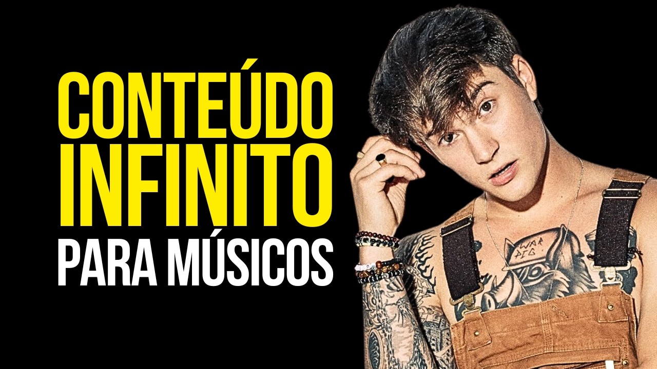 Como criar CONTE&Uacute;DO INFINITO pra divulgar M&Uacute;SICAS (M&eacute;todo 555!)