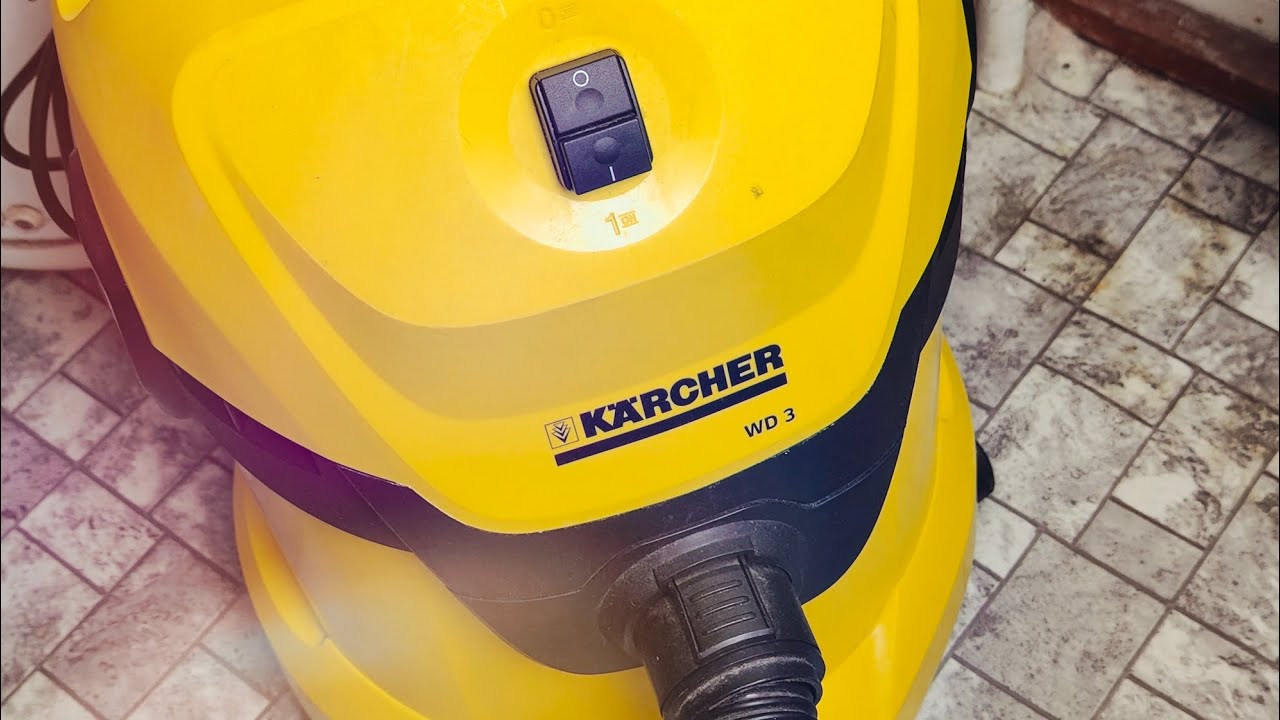 Karcher WD-3 - Recenzja praktycznego i mocnego odkurzacza!