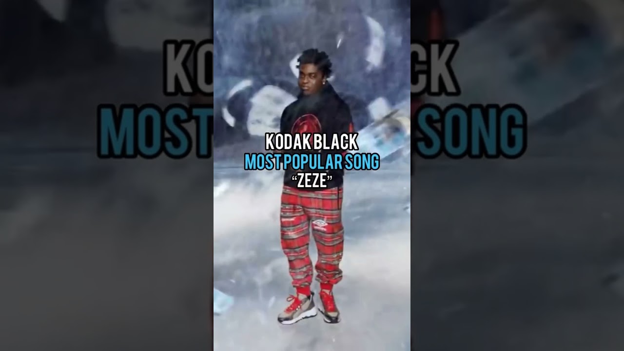 Rappers first song vs their most popular song pt.6 🎵🎶 #rap #kodakblack #shorts