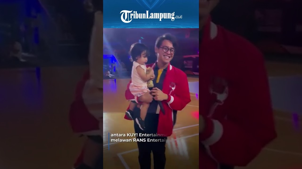 Ardhito Pramono Pamerkan Anak dan Istrinya #shorts #tribunlampung