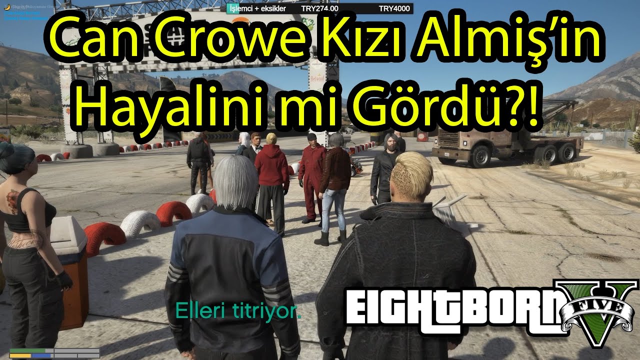 EightbornV Can Crowe Kızı Almiş'in Hayalini mi Görüyor!?! - EightbornV Odisnos
