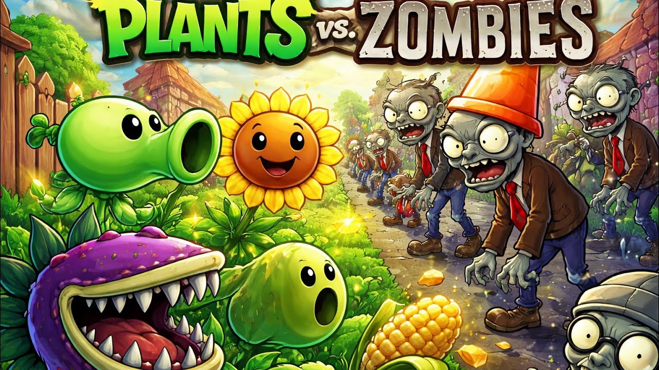 Plants vs zombie mobile gameplay #pvzgameplay #pvzcollgameplay #pvzmobile #mvpvz 