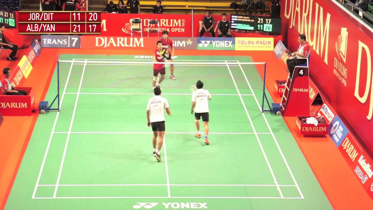 Praveen Jordan/Didit Juang (INA) VS Albert Saputra/Rizky Yanu (INA)