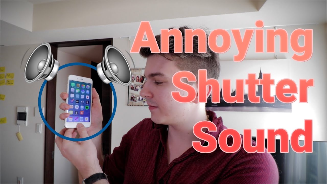 Japanese phones and shutter sound