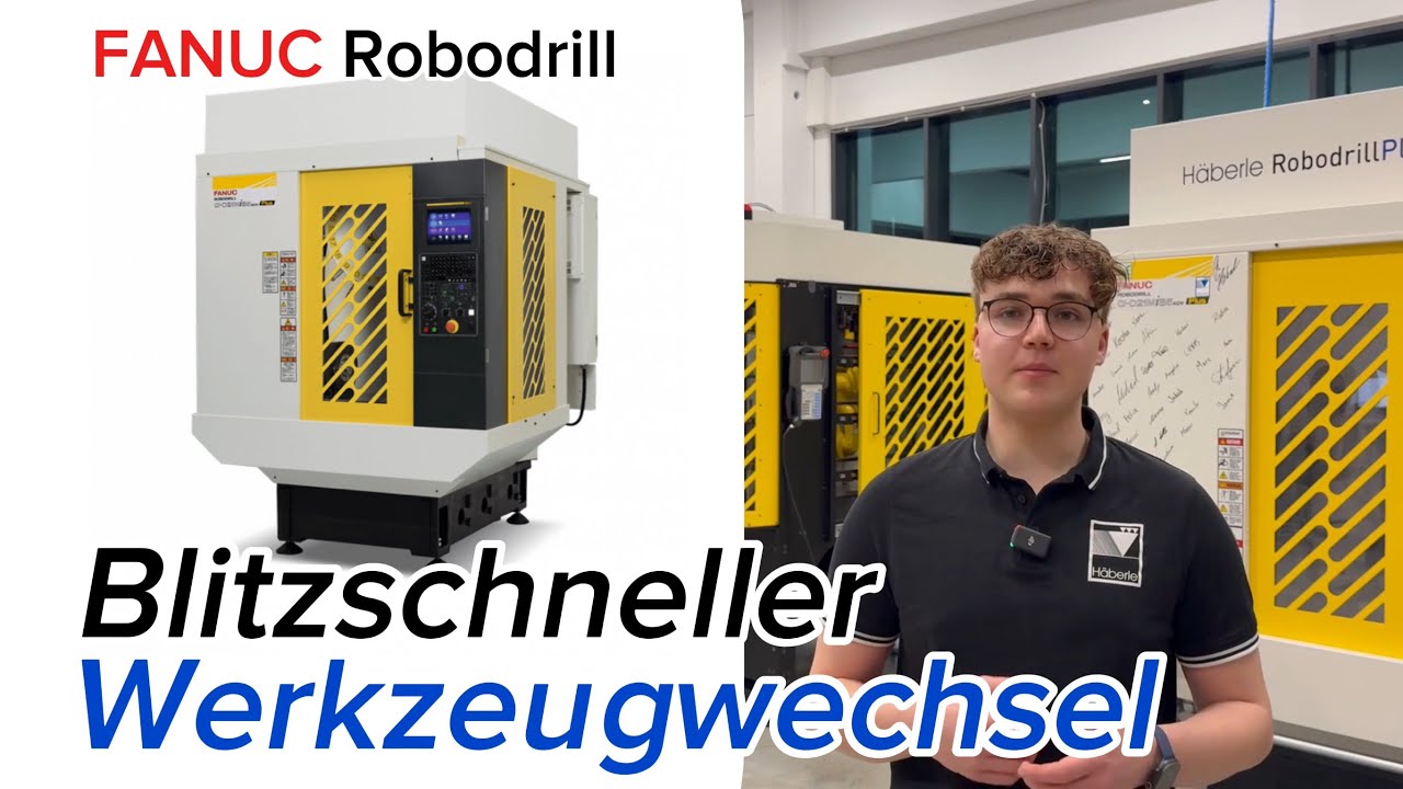 Automatischer Werkzeugwechsel bei der FANUC Robodrill: So sparst du Zeit!