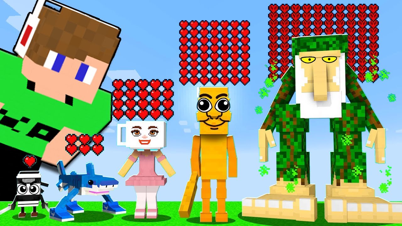 MELYIK BRAINROTNAK VAN A LEGTÖBB ÉLETE A MINECRAFT-BAN? 😱