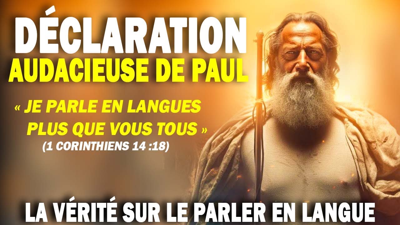 JE PARLE EN LANGUES PLUS QUE VOUS TOUS// LA VRAI PUISSANCE DE PAUL