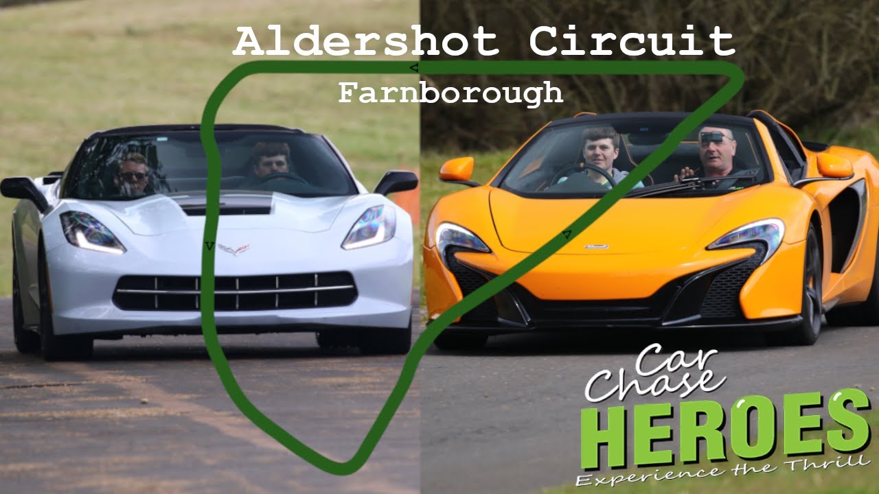 Track day @ Aldershot - Farnborough | Car Chase Heroes | McLaren 650s + Corvette c7
