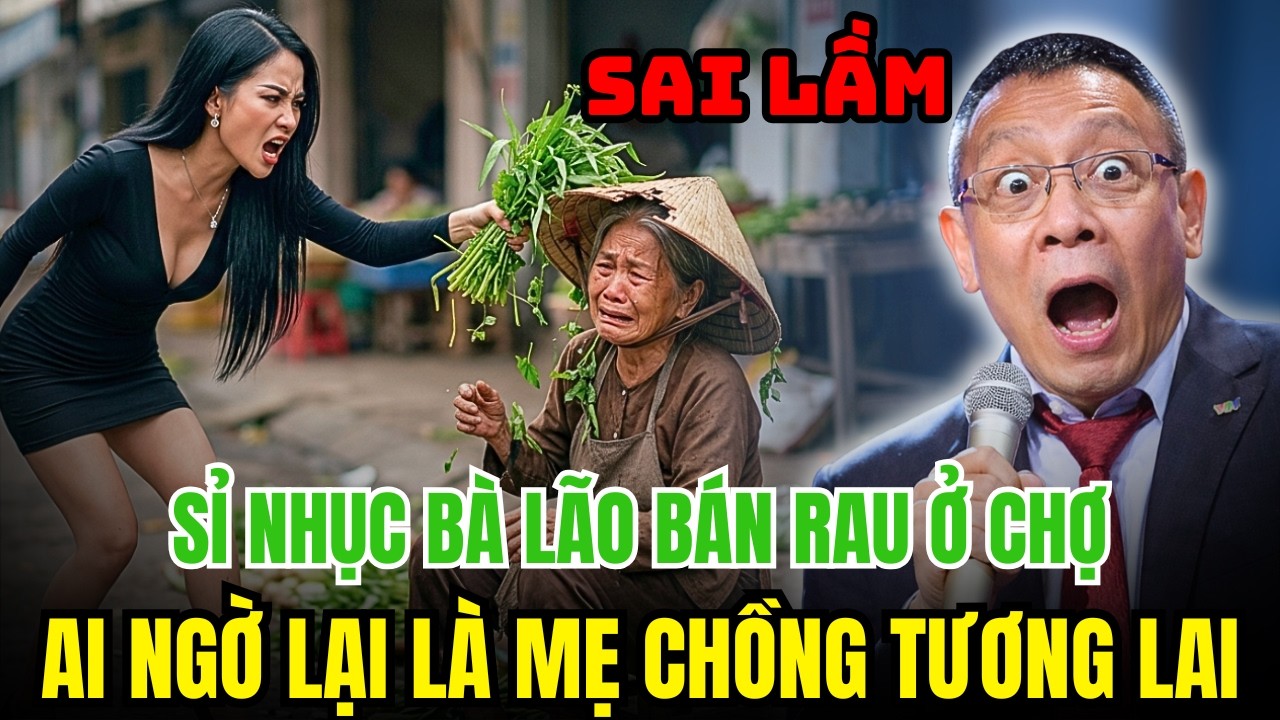 Ăn Quỵt 40K Của Bà Bán Rau – Không Ngờ Đó Là Mẹ Của Người Yêu Tôi