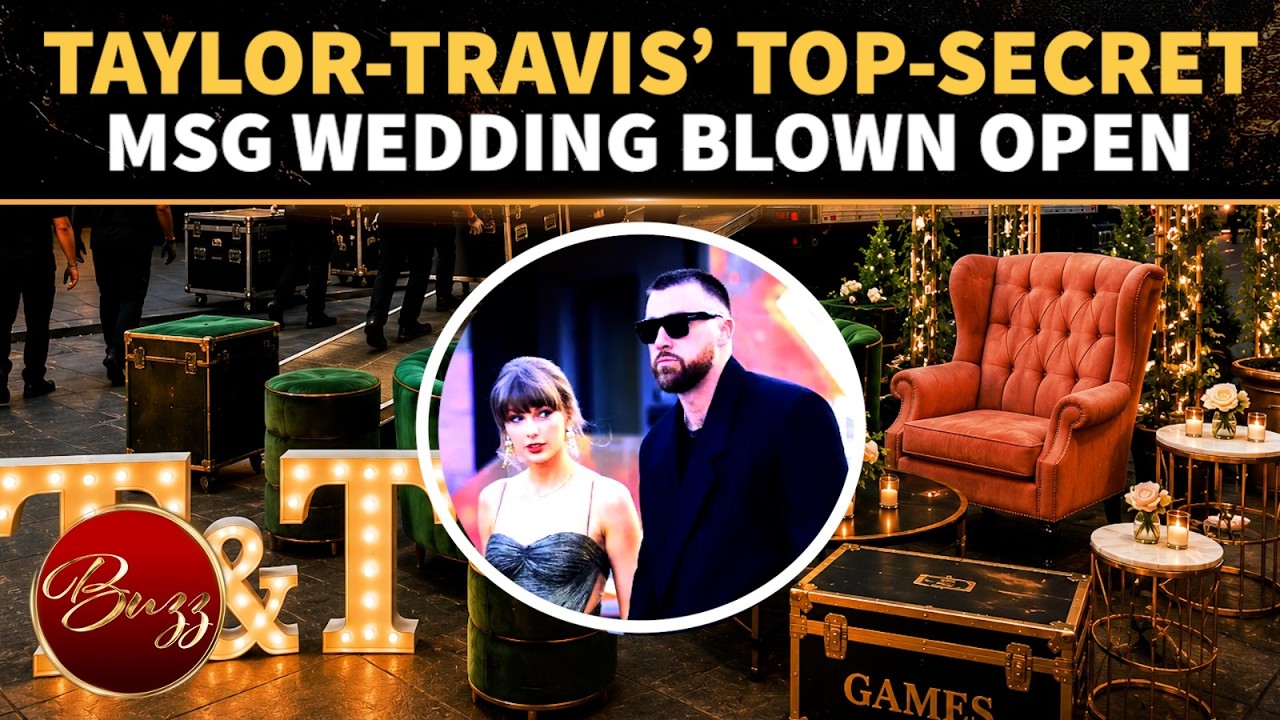 LEAKED! Taylor Swift, Travis Kelce&rsquo;s Secret MSG Wedding Pics Blow Open Big Day