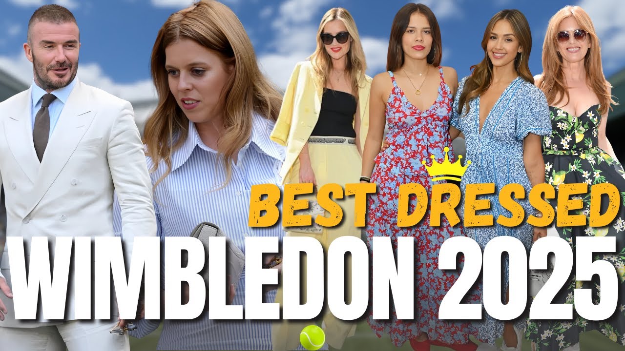 BEST DRESSED AT THE WIMBLEDON 2025! (Celebrities & Royals)