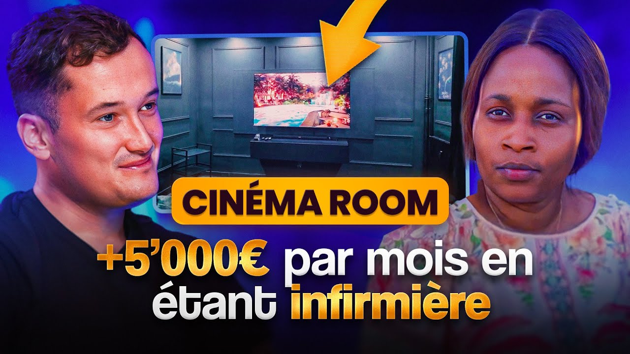 D'infirmière en CDI à +5'600€/mois avec une suite CINÉMA PRIVÉ (explications)