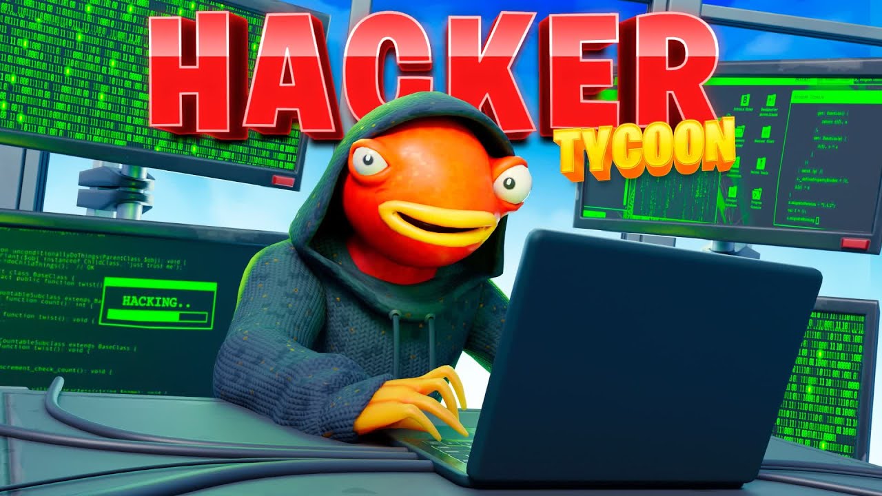 GUIDE HACKER TYCOON MAP FORTNITE - ALL 4 CAPSULES, HACK THE MOON, BUY ALL PROPERTY, KING OF HACKER