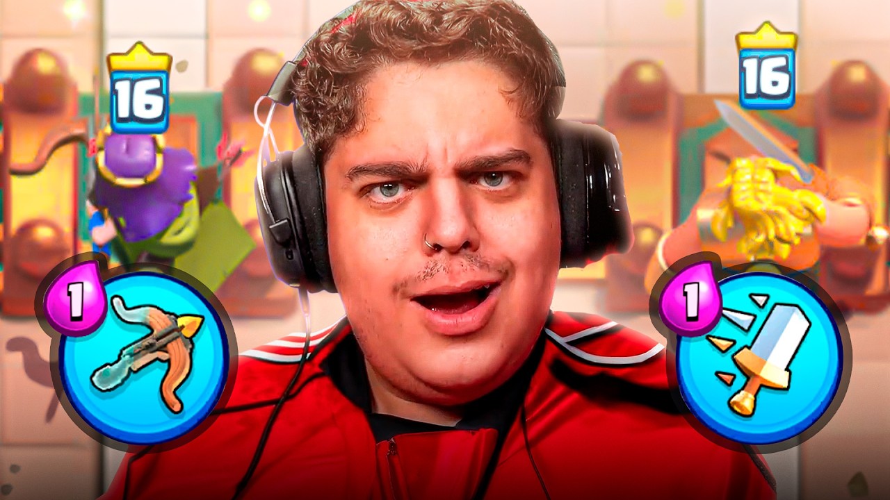 Usei 2 CAMPEÕES no mesmo DECK pela primeira vez!