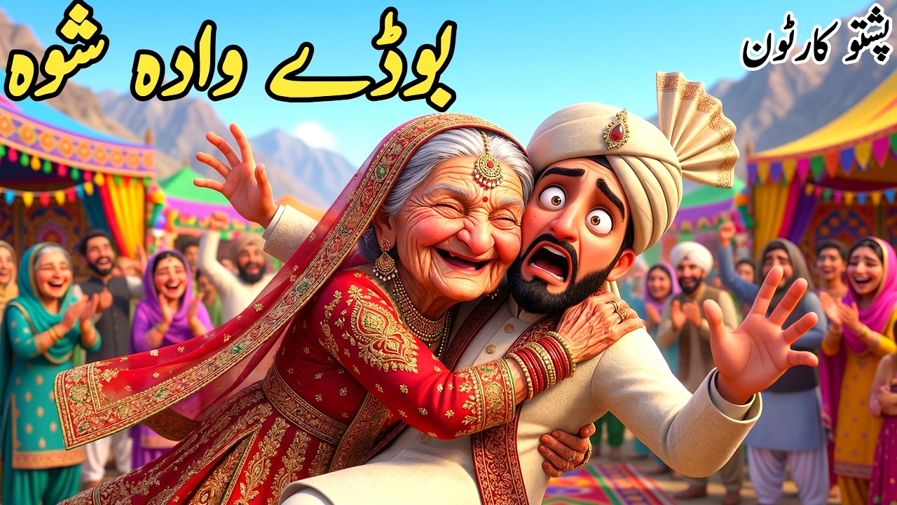 بوڈے وادہ شوہ | Pashto Cartoon | The Bride No One Expected
