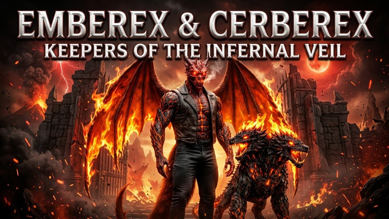 Emberex & Cerberex | Keepers Of The Infernal Veil (Symphonic Metal AI)