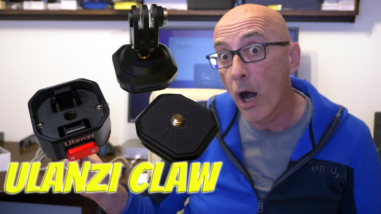 Ulanzi Claw Sistema Modulare di aggancio e sgancio rapido fotocamera #stepbystephikeadventures