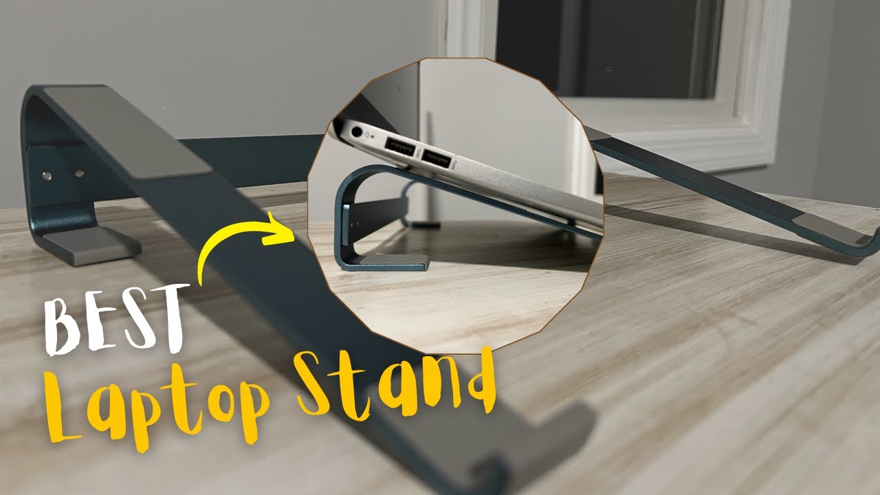 🔥REVIEW🔥 Soqool Laptop Stand for Desk, Computer Stand Ventilation Cooling for MacBook Pro Air