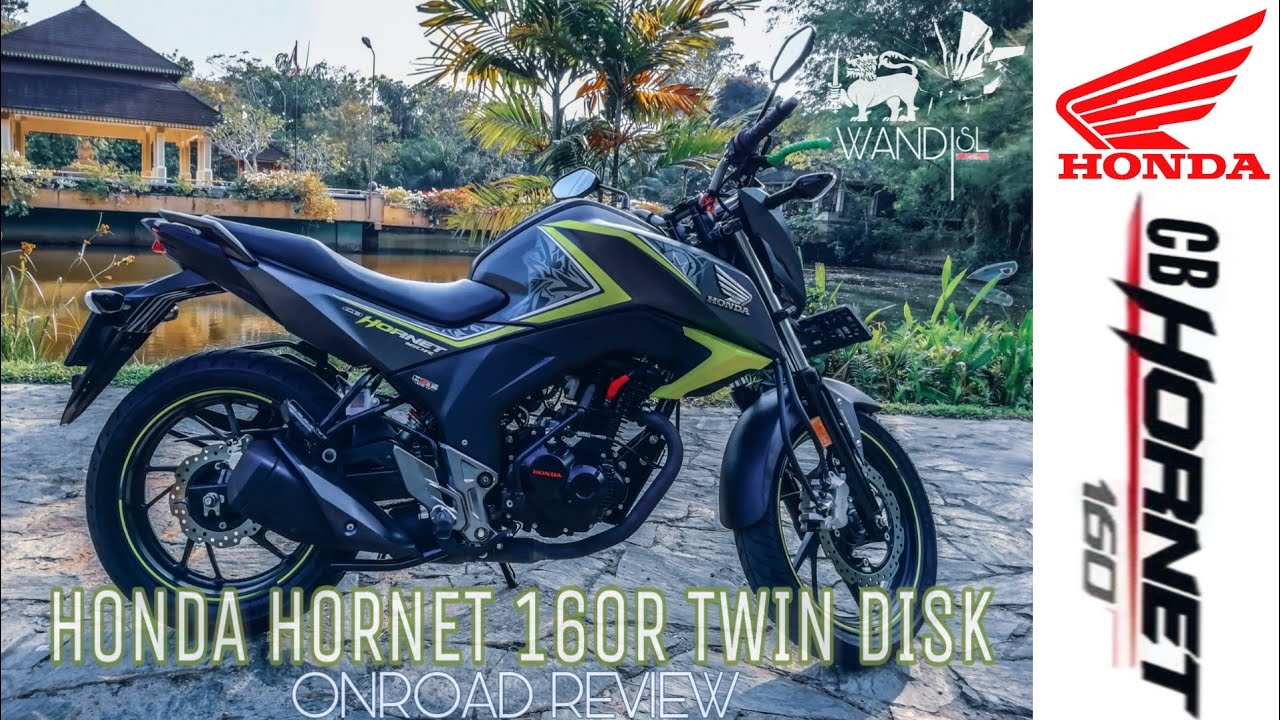 Honda CB Hornet 160R Twin Disk Review | SRI LANKA