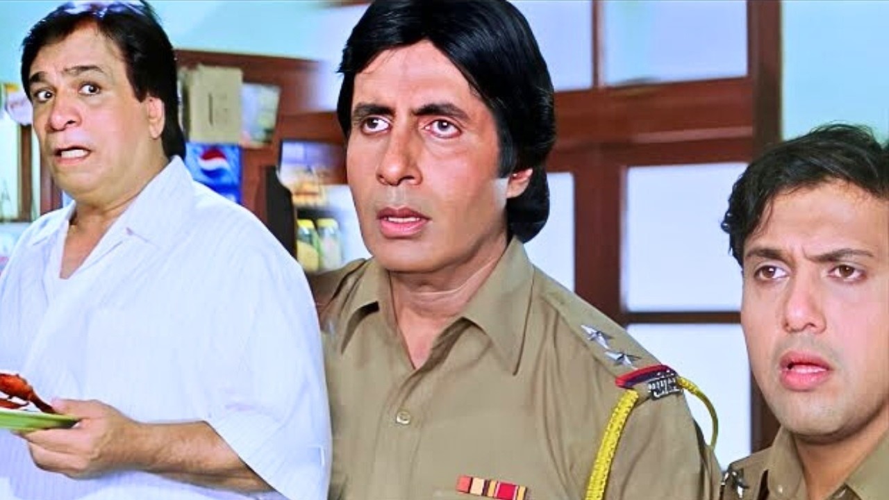 Kader Khan  ने पिलाई ₹ 1000 की चाय 🤣 | Amitabh Bachchan Action Scene | Bade Miyan Chote Miyan