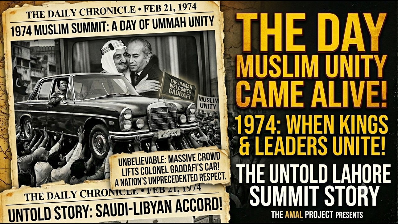 1974: The Day Muslim Unity Came Alive! (Untold Lahore Summit Story)