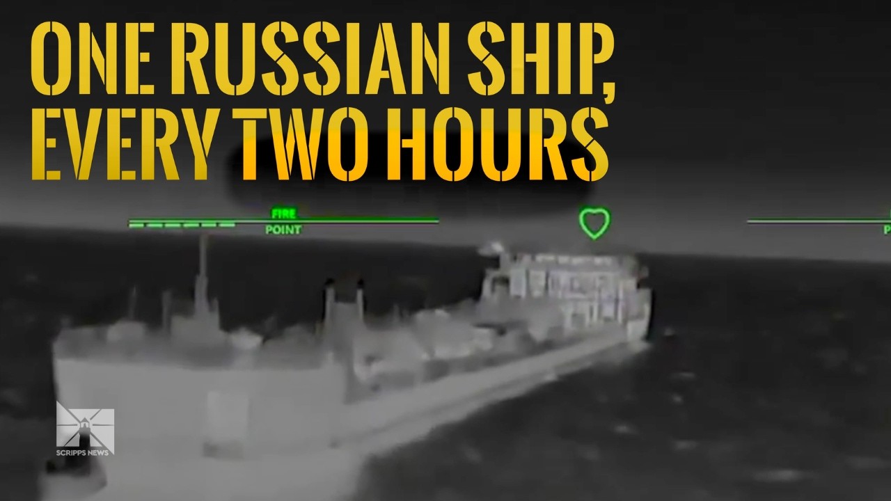 Последнее, что видит российский танкер: изнутри войны дронов Украины на море