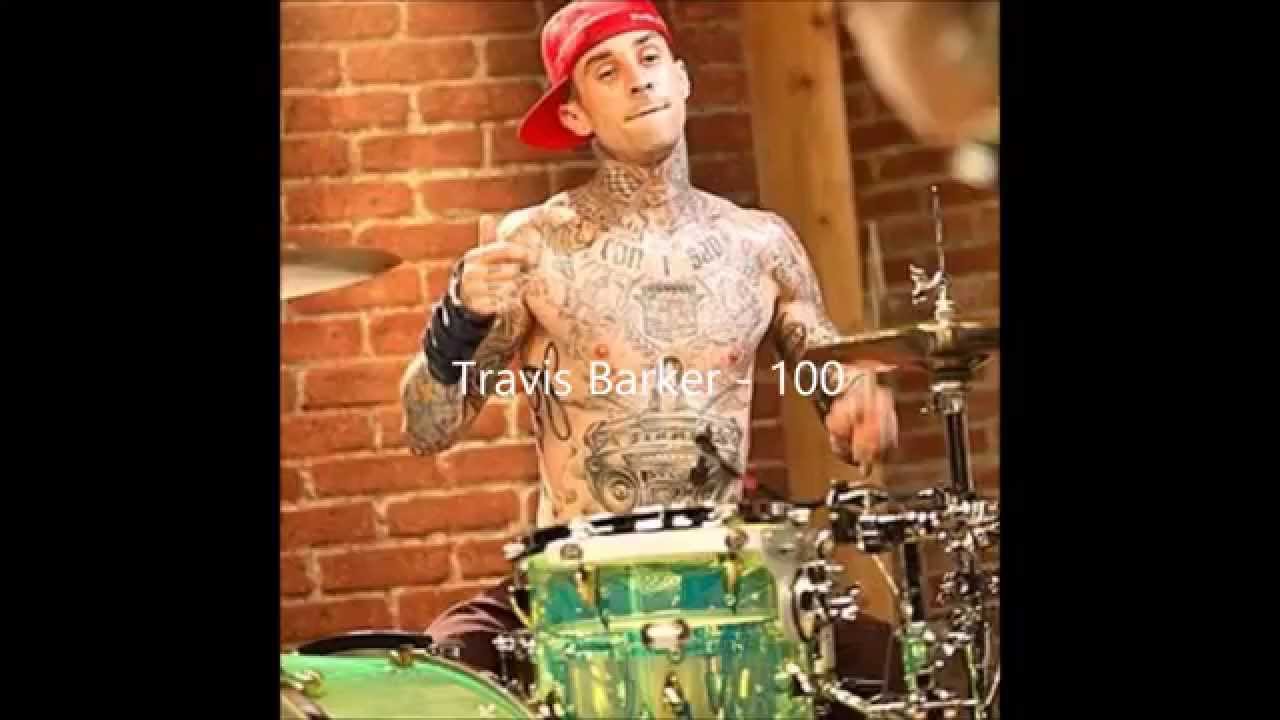 Travis Barker - 100 {New Rap Music] FT  Kid Ink Ty Dolla $Ign Iamsu! & Tyga Explicit Audio