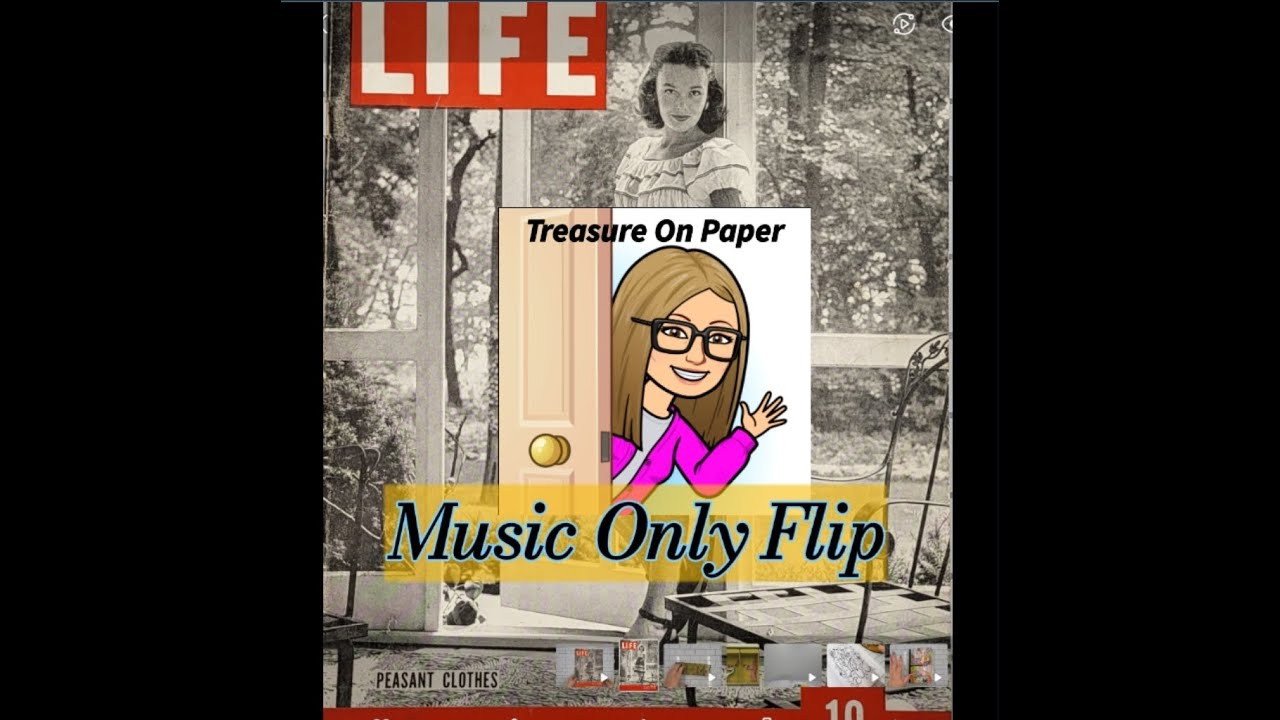 Vintage Life Magazine Flip - MUSIC ONLY - July 1944 @treasureonpaper