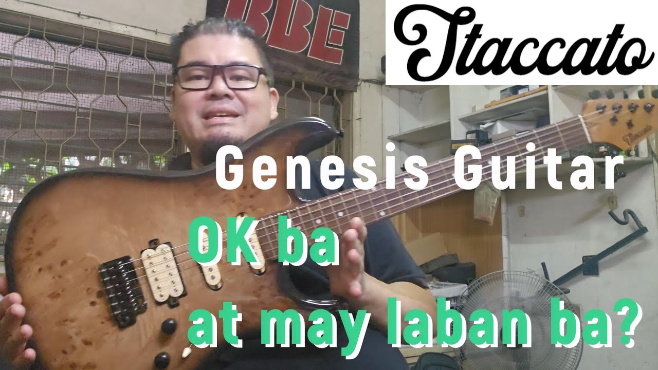 Staccato Guitars Genesis Wet and Wild review