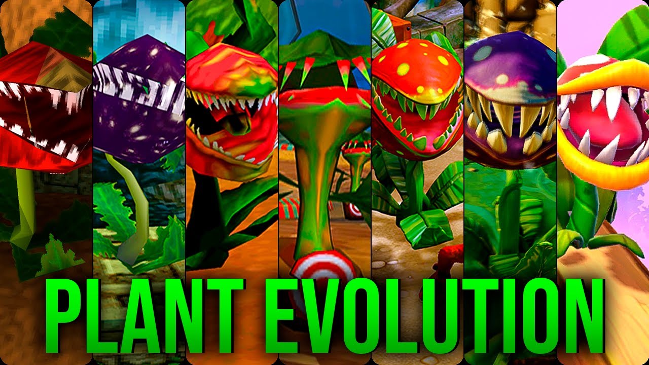 Evolution of Man-Eating Plant in Crash Bandicoot Games (1996 - 2025)