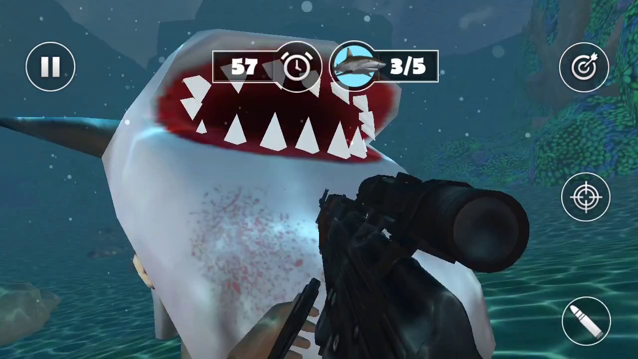 Ultimate Shark Sniper Hunting - Android GamePlay HD