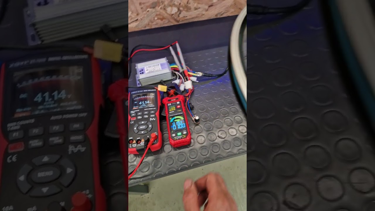 36V 350W e-Bike conversion wheel, real power measurement (Yose Power JB26