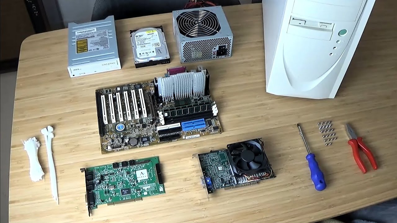 Gaming PC Build 1999 /MSI BX Master /3dfx Voodoo 3 /Aureal Vortex 2