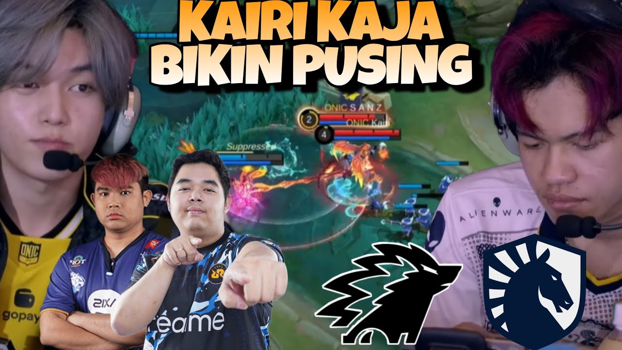 KAIRI KAJA IS BACK !! META LAMA EXP DAMAGE ?! ONIC VS LIQUID MATCH 1 - MPL S15 PLAYOFFS