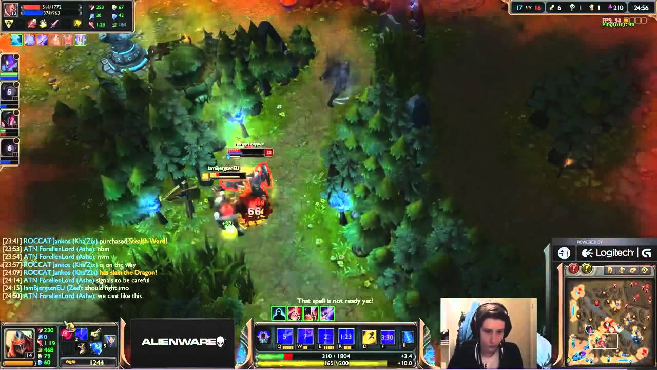 TSM Bjergsen Zed Highlights 2014 - BJERGZED KING