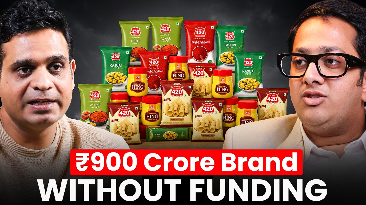 ₹50,000 Se FMCG Brand Kaise Start Kare? | Agarwal 420 Papad Success Story
