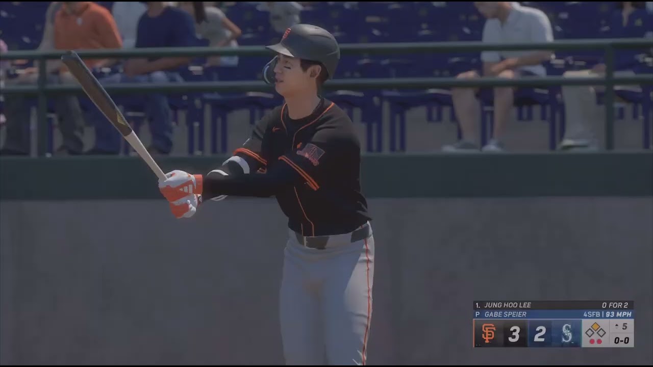 Cal Monster Homerun in Spring Training | MLB The Show 25 Spring Training Day 2