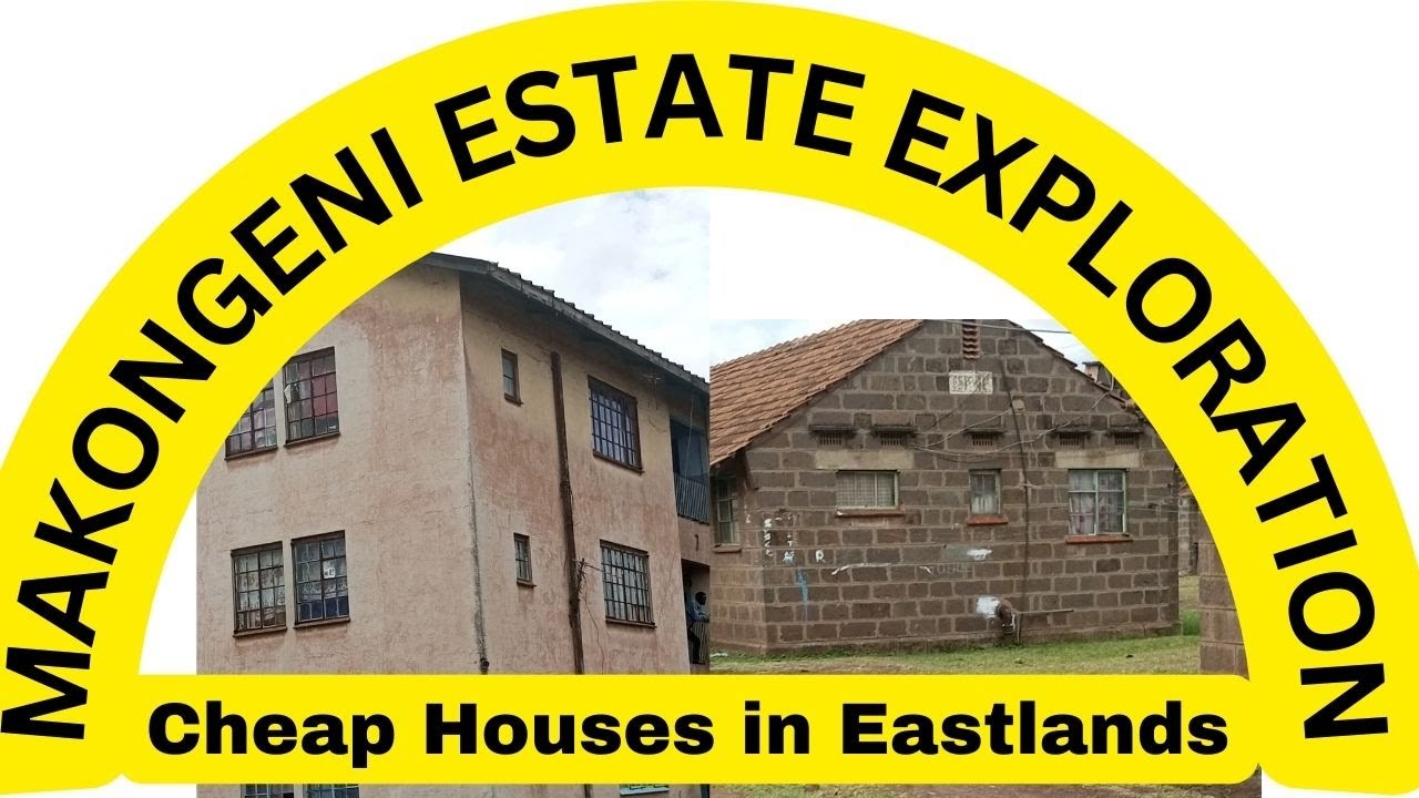Cheap Houses in Nairobi l How Makongeni Estate Nairobi Looks like.