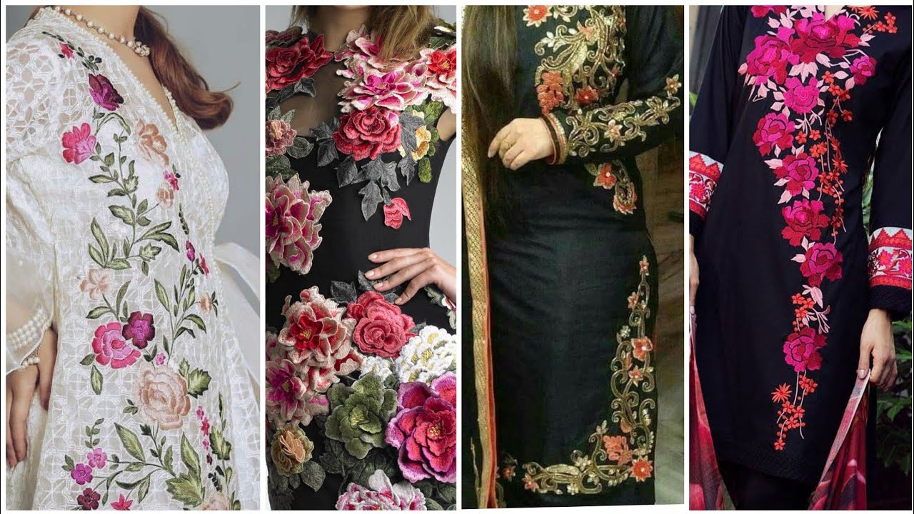 Eid special very creative hand embroidery designs