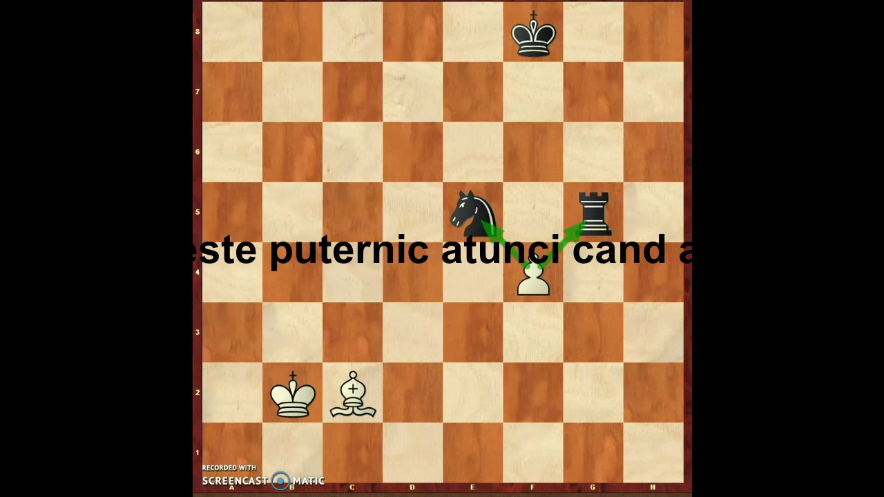 Lectia de sah:B1-Atacul dublu cu pionul