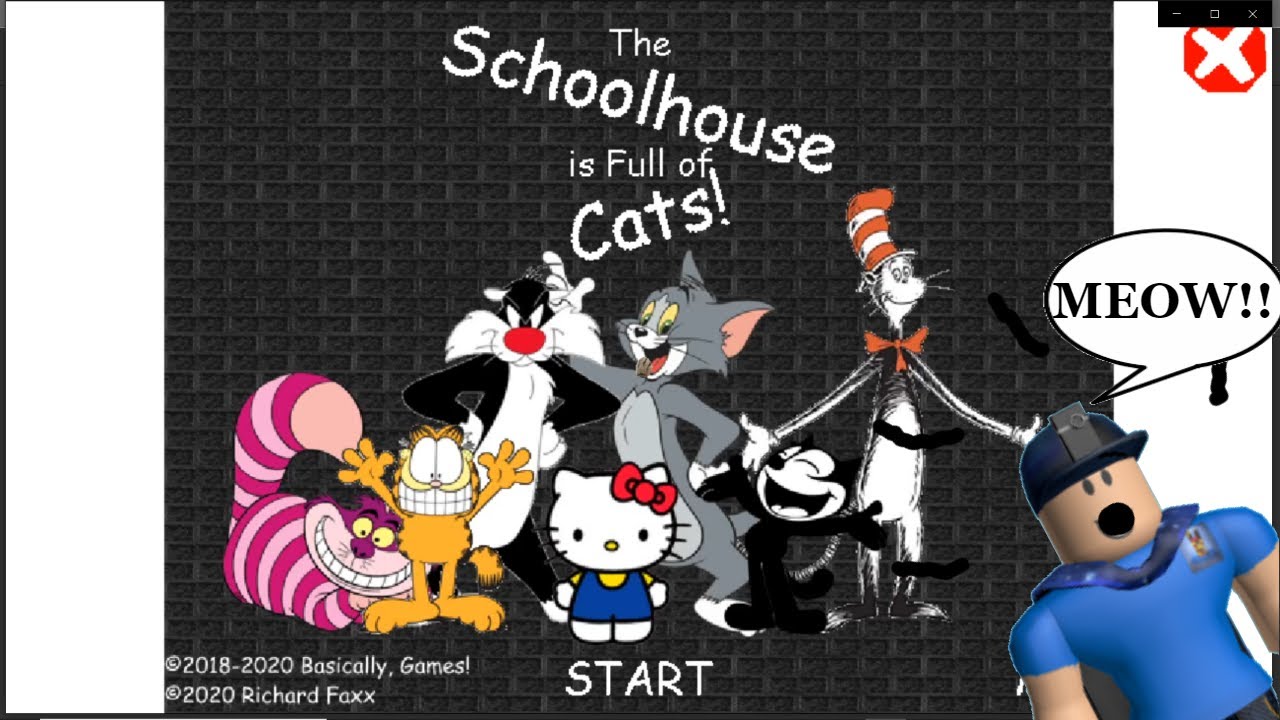 BALDI'S HOUSE FULL OF CATS!! | Baldi's Basics in Education and Learning