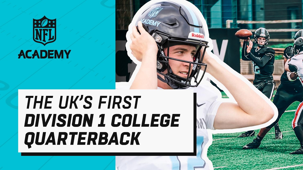 UK QB Makes HISTORY – Sam Fenton's Unbelievable D1 Journey! | NFL Academy